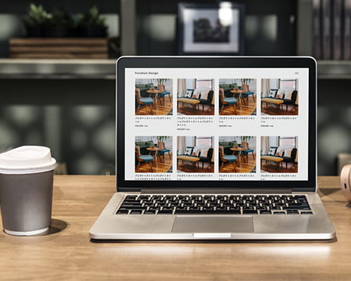 コーポレートサイト Furniture Design